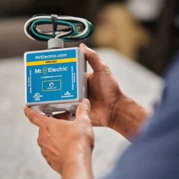 Mr. Electric surge protection device.