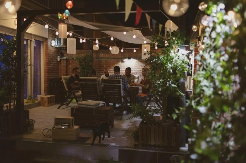 Patio Lighting.